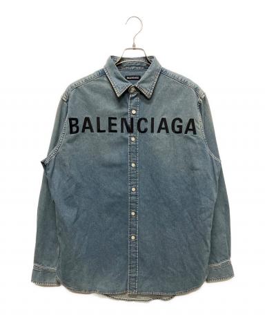 中古・古着通販】BALENCIAGA (バレンシアガ) Logo Embroidered Denim