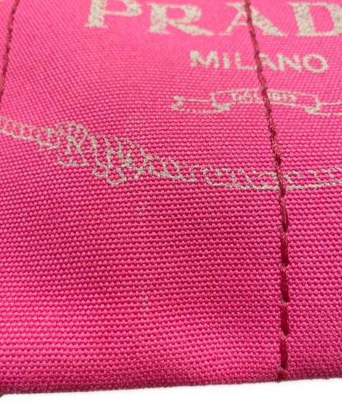 PRADA（プラダ）PRADA (プラダ) カナパミニ ハンドバッグ ピンクの古着・服飾アイテム
