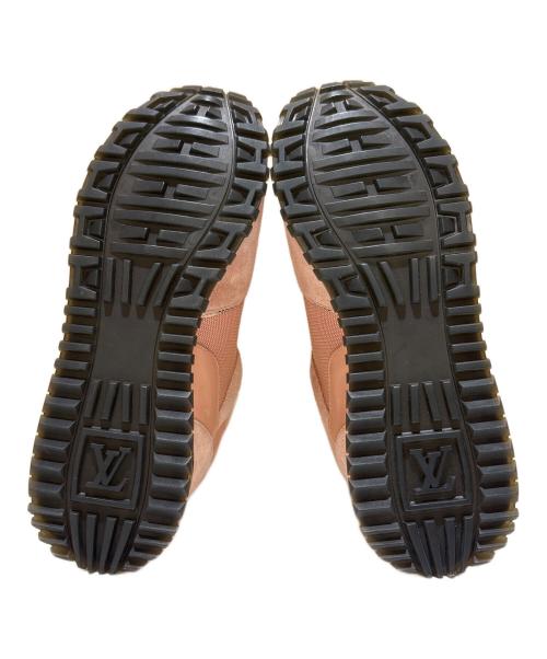 LOUIS VUITTON（ルイ ヴィトン）LOUIS VUITTON (ルイ ヴィトン) ランアウェイインヒールスニーカー ピンク×ホワイト サイズ:36の古着・服飾アイテム