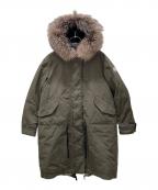 MONCLERモンクレール）の古着「VERONIKA/ダウンコート」｜カーキ