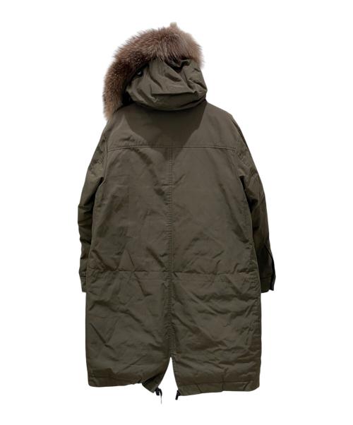 MONCLER（モンクレール）MONCLER (モンクレール) VERONIKA/ダウンコート カーキ サイズ:1の古着・服飾アイテム