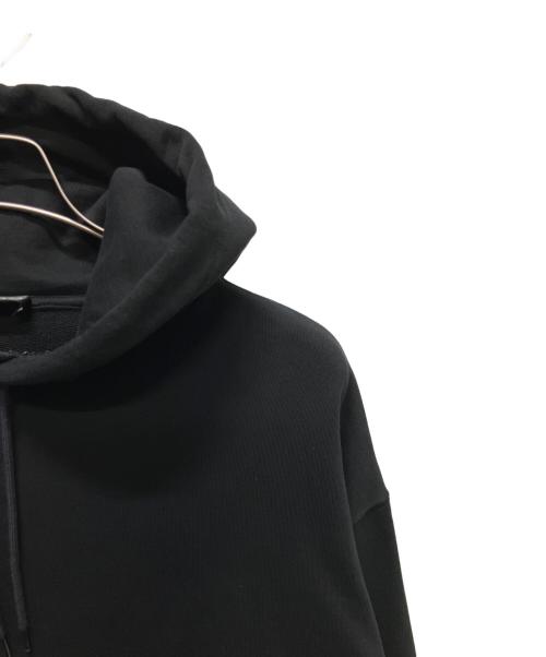 BALENCIAGA（バレンシアガ）BALENCIAGA (バレンシアガ) Logo Pullover Hoodie/バックロゴパーカー ブラック サイズ:Lの古着・服飾アイテム