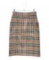 BURBERRY（バーバリー）の古着「ノバチェックタイトスカート」｜ベージュ