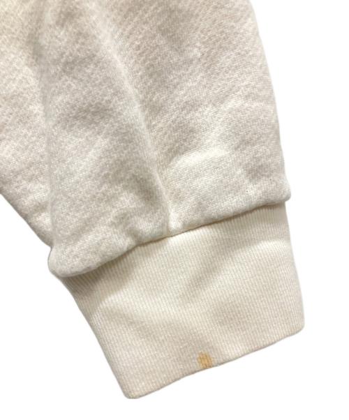 GUCCI（グッチ）GUCCI (グッチ) DISNEY (ディズニー) Half-Zip Logo Sweatshirt/ドナルドハーフジップパーカー ホワイト サイズ:Sの古着・服飾アイテム