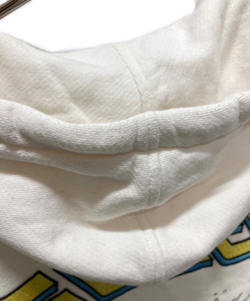 GUCCI（グッチ）GUCCI (グッチ) DISNEY (ディズニー) Half-Zip Logo Sweatshirt/ドナルドハーフジップパーカー ホワイト サイズ:Sの古着・服飾アイテム