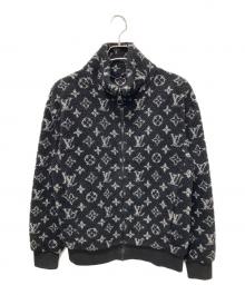 LOUIS VUITTON（ルイ ヴィトン）の古着「モノグラムボアフリースジャケット　RM201MTCMHIY04W」｜ブラック