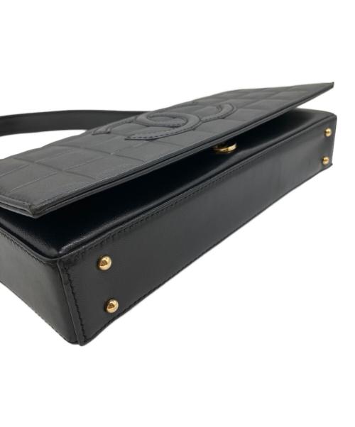 CHANEL（シャネル）CHANEL (シャネル) CHANEL Chocolate Bar/チョコバー/ ワンショルダーバッグ ブラック サイズ:-の古着・服飾アイテム