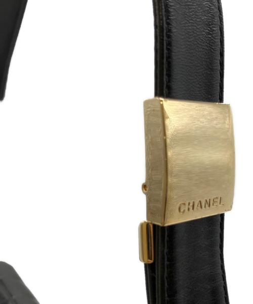 CHANEL（シャネル）CHANEL (シャネル) CHANEL Chocolate Bar/チョコバー/ ワンショルダーバッグ ブラック サイズ:-の古着・服飾アイテム