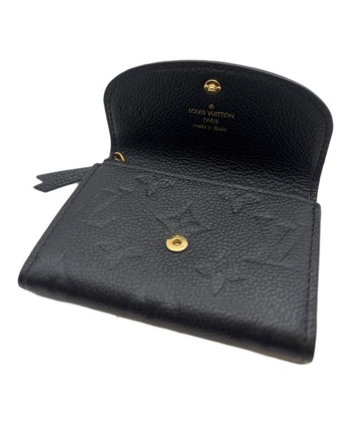 LOUIS VUITTON（ルイ ヴィトン）LOUIS VUITTON (ルイ ヴィトン) Rosalie Coin Purse/コインカードケース ブラック サイズ:-の古着・服飾アイテム