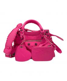 BALENCIAGA（バレンシアガ）の古着「ネオカゴールXS 700940」｜ショッキングピンク