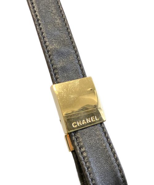 CHANEL（シャネル）CHANEL (シャネル) Chanel Chocolate Bar shoulder bag/チョコバー/ショルダーバッグ ブラック サイズ:-の古着・服飾アイテム