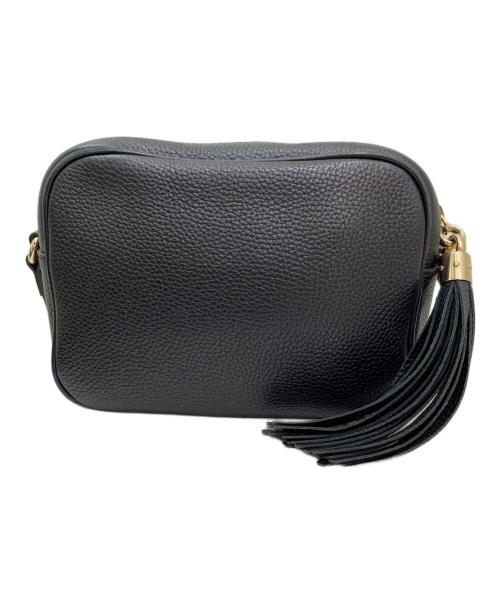 GUCCI（グッチ）GUCCI (グッチ) ソーホー/ショルダーバッグ ブラックの古着・服飾アイテム