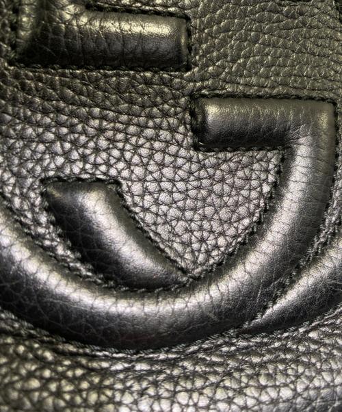 GUCCI（グッチ）GUCCI (グッチ) ソーホー/ショルダーバッグ ブラックの古着・服飾アイテム