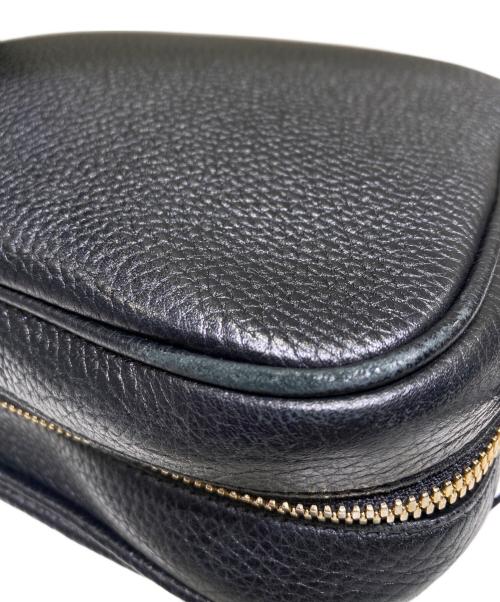 GUCCI（グッチ）GUCCI (グッチ) ソーホー/ショルダーバッグ ブラックの古着・服飾アイテム