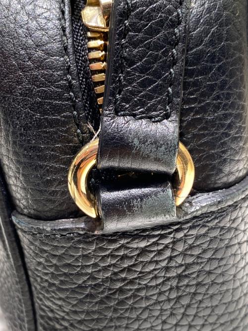 GUCCI（グッチ）GUCCI (グッチ) ソーホー/ショルダーバッグ ブラックの古着・服飾アイテム