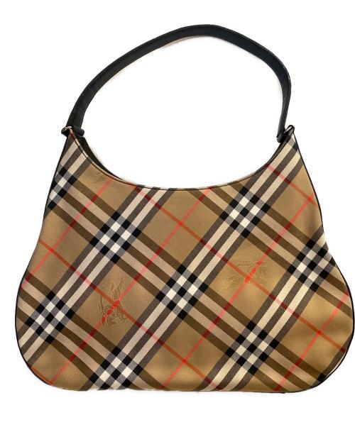 Burberry's（バーバリー）Burberry's (バーバリーズ) ノバチェック トートバッグ ベージュ×ブラックの古着・服飾アイテム