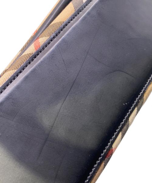 Burberry's（バーバリー）Burberry's (バーバリーズ) ノバチェック トートバッグ ベージュ×ブラックの古着・服飾アイテム