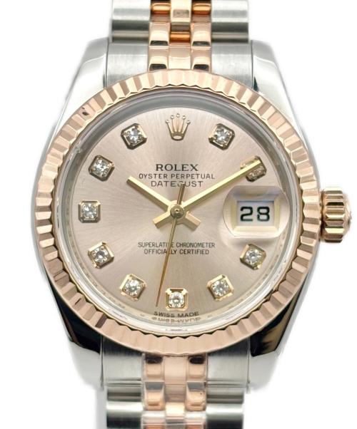 ROLEX（ロレックス）ROLEX (ロレックス) Datejust 26 デイトジャスト 26 Ref:179171 ピンク文字盤 ピンク文字盤 サイズ:26mm/15.5cmの古着・服飾アイテム