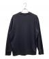 MONCLER (モンクレール) Flocked Logo Cotton Sweatshiert/フロッキーロゴスウェット ネイビー サイズ:L：35000円