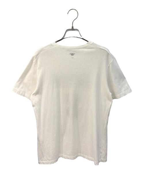 Christian Dior（クリスチャン ディオール）Christian Dior (クリスチャン ディオール) J'Adior 8ロゴ 半袖Tシャツ ホワイト サイズ:Mの古着・服飾アイテム