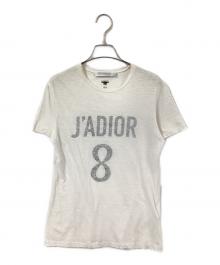 Christian Dior（クリスチャン ディオール）の古着「J'Adior 8Tシャツ」｜ホワイト