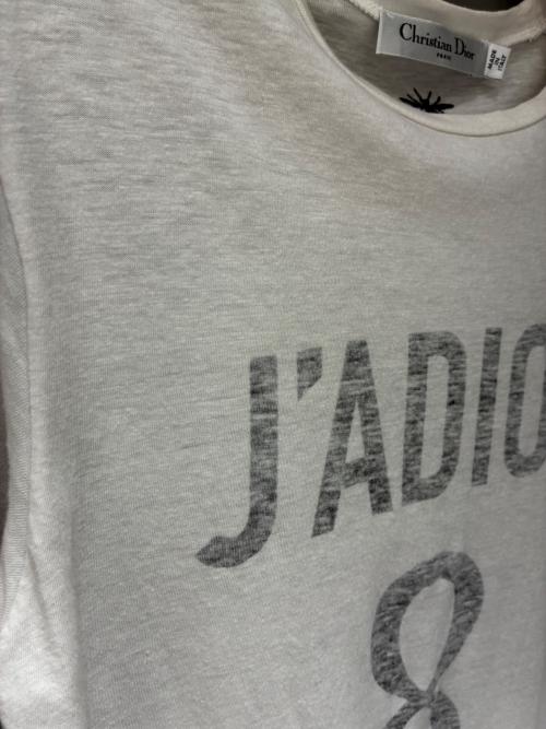 Christian Dior（クリスチャン ディオール）Christian Dior (クリスチャン ディオール) J'Adior 8Tシャツ ホワイト サイズ:XSの古着・服飾アイテム