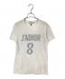 Christian Dior（クリスチャン ディオール）の古着「J'Adior 8Tシャツ」｜ホワイト