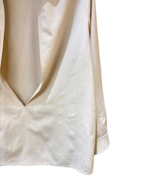 HERMES（エルメス）HERMES (エルメス) ヴァルーズシャツ ベージュ サイズ:34の古着・服飾アイテム