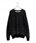 LOUIS VUITTONルイ ヴィトン）の古着「モノグラムグラディエントニット」｜ブラック