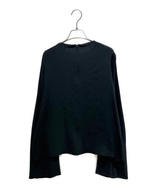 THE ROW（ザ ロウ）THE ROW (ザ ロウ) プルオーバーブラウス ブラックの古着・服飾アイテム
