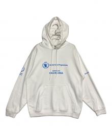 BALENCIAGA（バレンシアガ）の古着「WFPパーカー」｜ホワイト