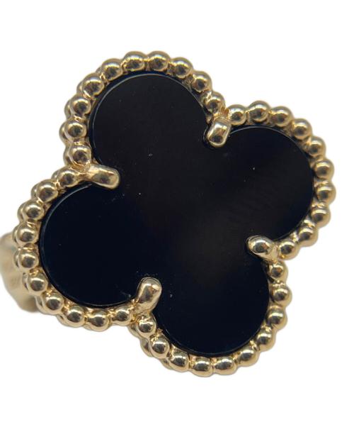 VAN CLEEF & ARPELS（ヴァンクリーフ＆アーペル）VAN CLEEF & ARPELS (ヴァンクリーフ＆アーペル) ヴィンテージアルハンブラ オニキスピアス サイズ:ヴィンテージアルハンブラの古着・服飾アイテム