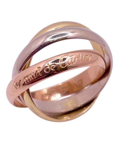 Cartier（カルティエ）Cartier (カルティエ) トリニティリング サイズ:53(13号）の古着・服飾アイテム