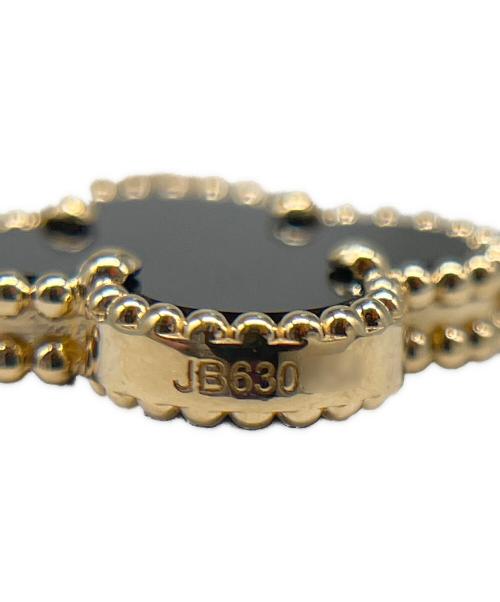 VAN CLEEF & ARPELS（ヴァンクリーフ＆アーペル）VAN CLEEF & ARPELS (ヴァンクリーフ＆アーペル) ヴィンテージアルハンブラ 5Pオニキスブレスレット サイズ:ヴィンテージアルハンブラの古着・服飾アイテム