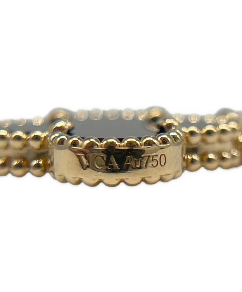 VAN CLEEF & ARPELS（ヴァンクリーフ＆アーペル）VAN CLEEF & ARPELS (ヴァンクリーフ＆アーペル) ヴィンテージアルハンブラ 5Pオニキスブレスレット サイズ:ヴィンテージアルハンブラの古着・服飾アイテム