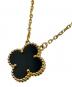 VAN CLEEF & ARPELS (ヴァンクリーフ＆アーペル) Vintage Alhambra Onyx/ヴィンテージ アルハンブラ オニキス ネックレス：380000円