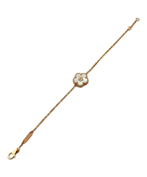 VAN CLEEF & ARPELS（ヴァンクリーフ＆アーペル）VAN CLEEF & ARPELS (ヴァンクリーフ＆アーペル) Lucky Spring Bracelet Plum Blossom ラッキー スプリング ブレスレット プラムブロッサム　VCARP9V900 サイズ:-の古着・服飾アイテム