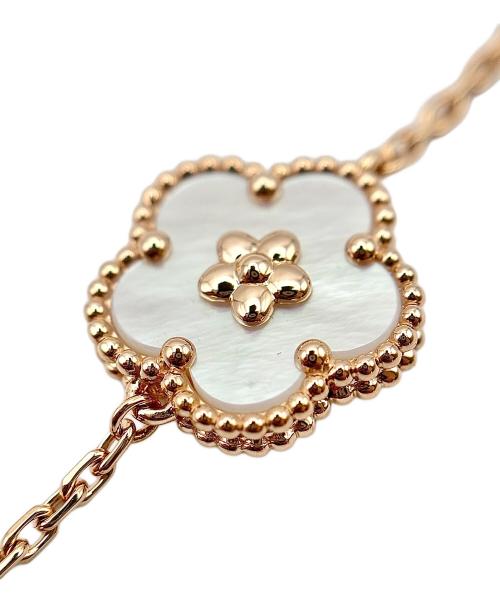 VAN CLEEF & ARPELS（ヴァンクリーフ＆アーペル）VAN CLEEF & ARPELS (ヴァンクリーフ＆アーペル) Lucky Spring Bracelet Plum Blossom ラッキー スプリング ブレスレット プラムブロッサム　VCARP9V900 サイズ:-の古着・服飾アイテム