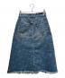 BALENCIAGA (バレンシアガ) ロゴデニムスカート インディゴ サイズ:36：45000円