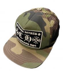 CHROME HEARTS（クロムハーツ）の古着「CH PATCH CAMO TRUCKER」｜グリーン