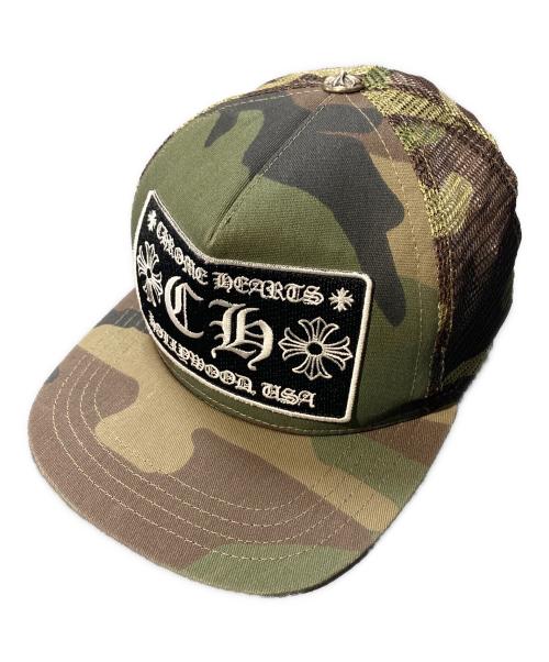 CHROME HEARTS（クロムハーツ）CHROME HEARTS (クロムハーツ) CH PATCH CAMO TRUCKER グリーン サイズ:53-60の古着・服飾アイテム