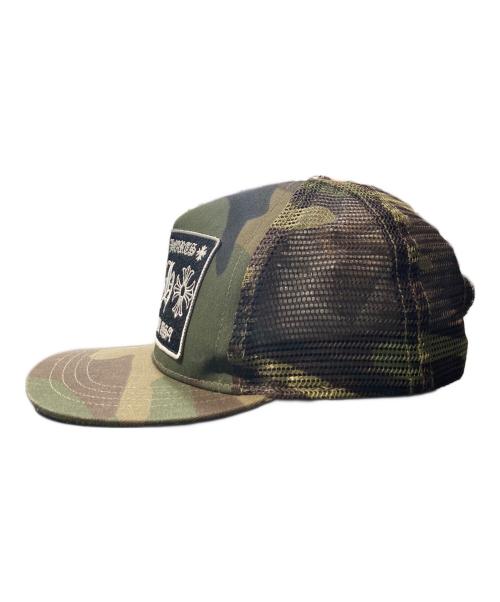CHROME HEARTS（クロムハーツ）CHROME HEARTS (クロムハーツ) CH PATCH CAMO TRUCKER グリーン サイズ:53-60の古着・服飾アイテム