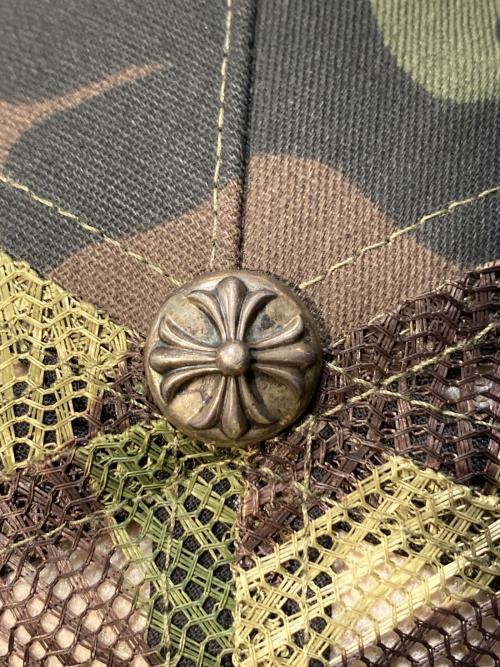 CHROME HEARTS（クロムハーツ）CHROME HEARTS (クロムハーツ) CH PATCH CAMO TRUCKER グリーン サイズ:53-60の古着・服飾アイテム