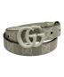 GUCCI（グッチ）の古着「GGバックルロゴベルト　409417」｜アイボリー