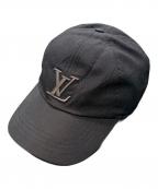 LOUIS VUITTONルイ ヴィトン）の古着「オンリーLVロゴキャップ」｜ブラック