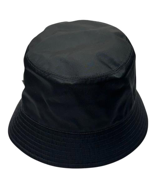 PRADA（プラダ）PRADA (プラダ) Prada Re-Nylon Bucket Hat/ナイロンバケットハット ブラック サイズ:Mの古着・服飾アイテム