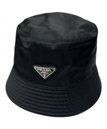 PRADA（プラダ）の古着「Prada Re-Nylon Bucket Hat/ナイロンバケットハット」｜ブラック