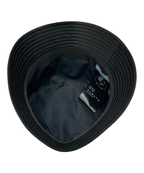 PRADA（プラダ）PRADA (プラダ) Prada Re-Nylon Bucket Hat/ナイロンバケットハット ブラック サイズ:Mの古着・服飾アイテム