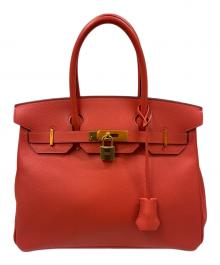 HERMES（エルメス）の古着「バーキン30/ゴールド金具/ヴォーエプソン/X刻印」｜ピンク系