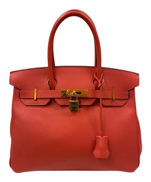 HERMES（エルメス）HERMES (エルメス) バーキン30/ゴールド金具/ヴォーエプソン/X刻印 ピンク系 サイズ:30の古着・服飾アイテム